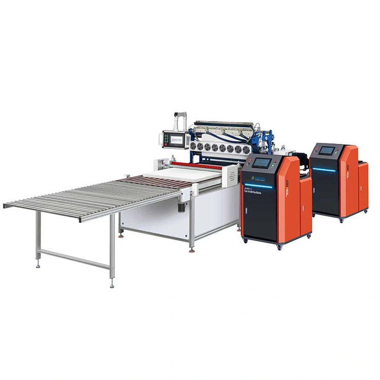 Γραμμή παραγωγής φίλτρου συνθετικών μέσων Fiberglass2